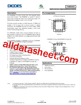 pam8904 spec sheet.